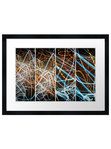 Lightpainting quads art - quads,