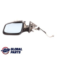 BMW E60 E61 LCI Wing Mirror Heated Left N/S Carbonschwarz Carbon Black