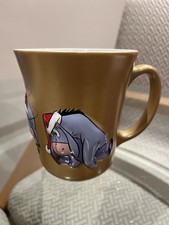 Disney Store Large Christmas Eeyore 3D Mug Winnie The Pooh Collectible