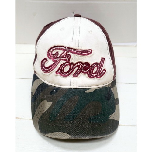 Womens camo ford baseball hat - womens,