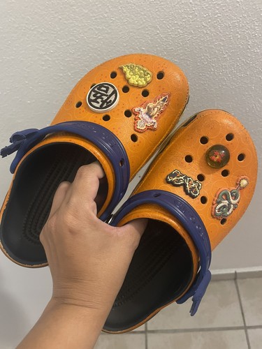 Dragon ball crocs size j4 - dragon,