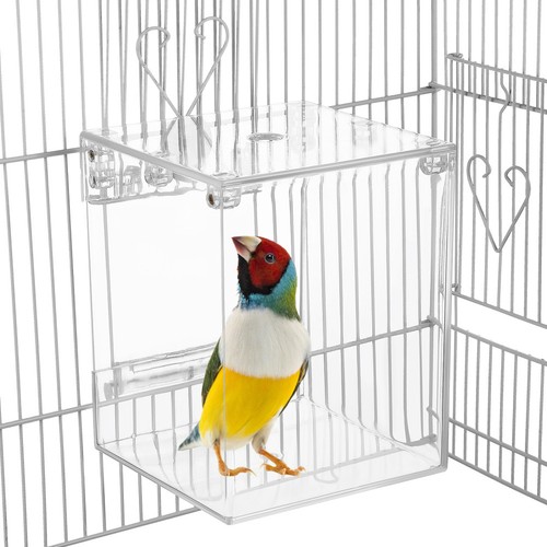 Reusable acrylic bird cage - reusable,