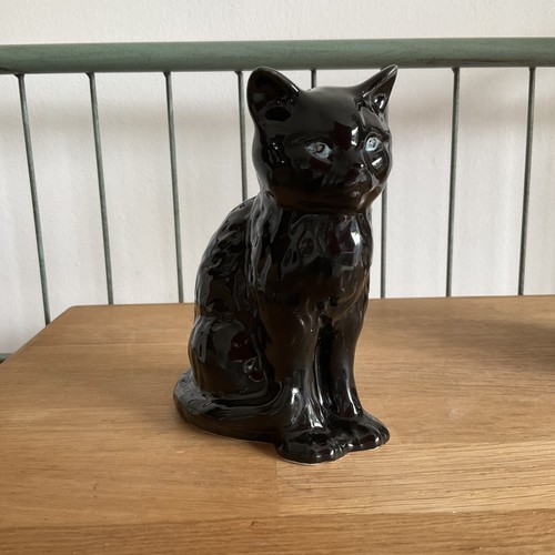 Vintage sylvac black cat - cat, 1086