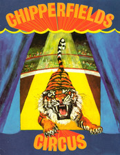 CHIPPERFIELD'S CIRCUS 1971 PROGRAMME.