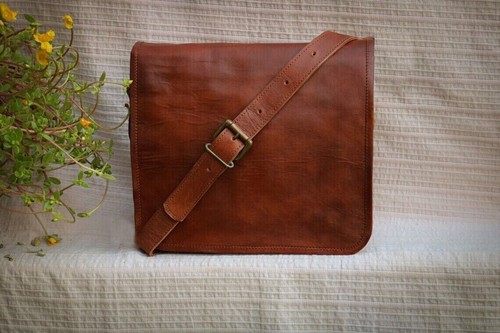 Men genuine vintage brown - genuine,
