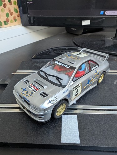 Scalextric subaru impreza - scalextric, wrx