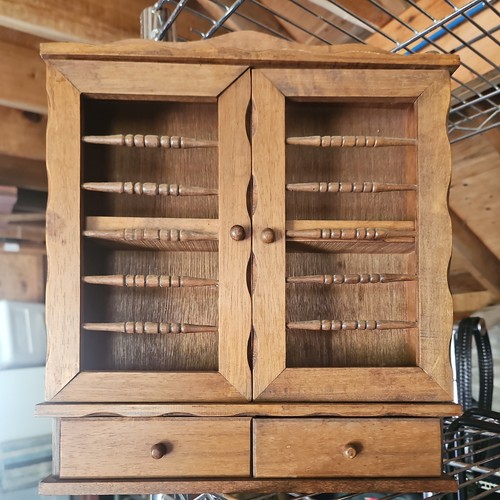 Vintage mcm wood cottage - mcm,