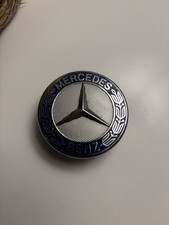Mercedes Benz Car Badge Emblem With A Spring At the Back