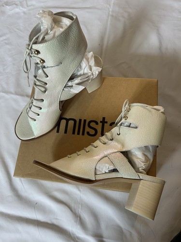Miista white iridescent - miista, white/iridescent