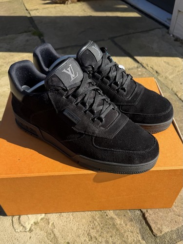 Louis vuitton black suede - vuitton,