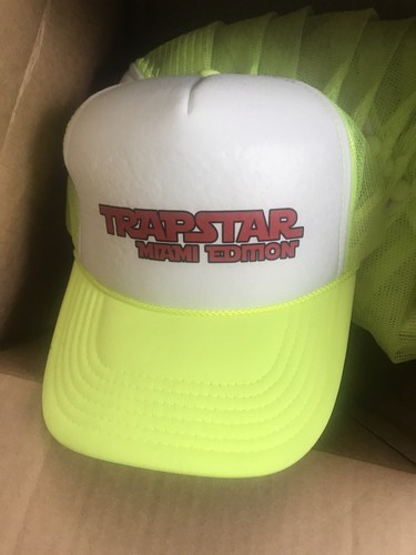 Trapstar designer trucker hat - trapstar,