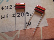 Mullard Tropical Fish Capacitors 0.022uF, 250V, 20%, C280 Tone SHIPS FAST USA, 4