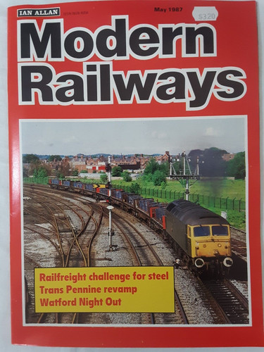Modern railways 464 may 1987 - #464,