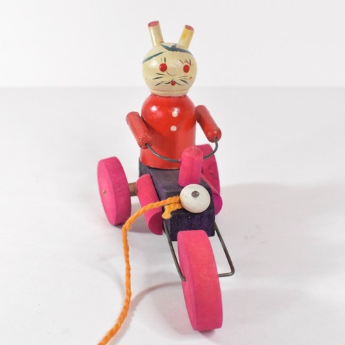 Vintage japanese wooden toy - vintage,