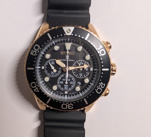Seiko solar chronograph - solar,