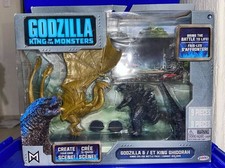 JAKKS Pacific Godzilla King of The Monsters & King Ghidorah Toy Figure Set