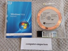 ****Windows Vista Business Operating System 64 Bit DVD , Rare  Disc****