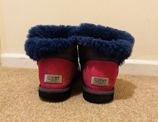 UGG Women's Boots two tone pink & blue