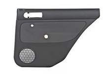 VW Bora Door Upholstery Fabric Black Anthracite 1998 2013 Genuine 1J9867212QKNR