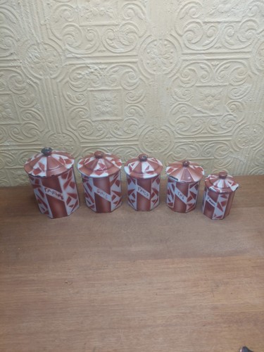 Set vintage french enamel - vintage,
