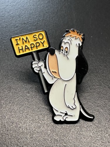Droopy dog enamel - enamel, badge