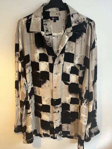 Gabicci men viscose shirt - viscose,
