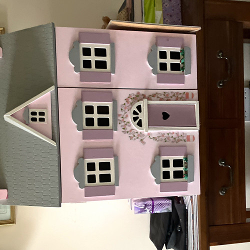 Wooden cottage doll s - wooden, doll’s