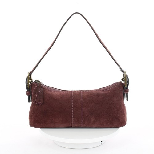 Coach y2k vintage suede plum - suede,