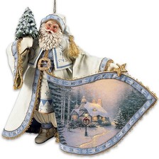 Thomas Kinkade Old World Santa