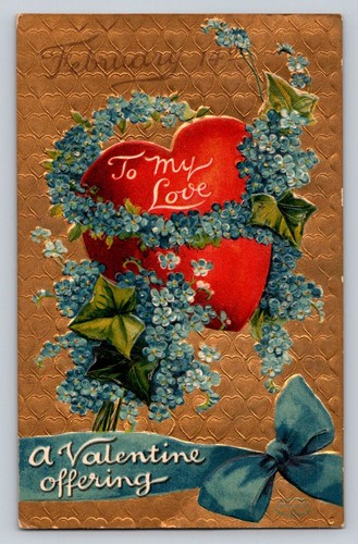 C1910 heart forget nots to - heart,