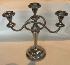 Vintage Silver Plated 3 Sconce