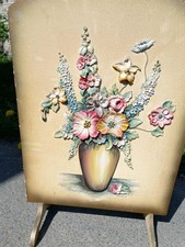 Unique hand painted - painted, floral