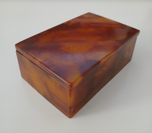 Mcm early plastic amber faux - amber,