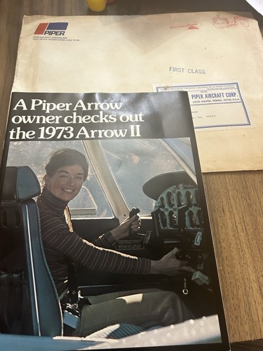 Vintage 1973 piper - vintage, arrow