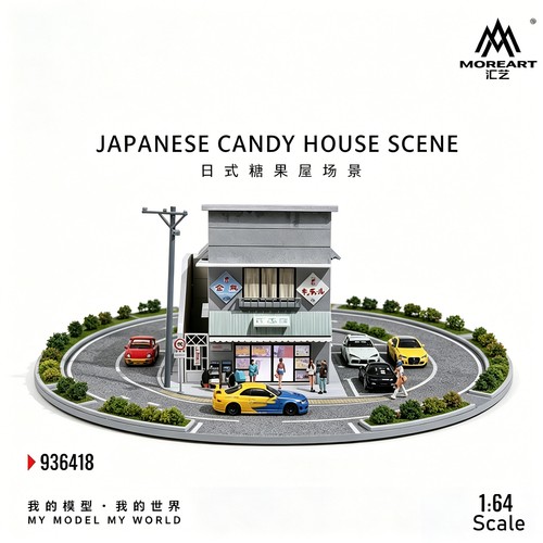 Diorama die cast car - 1/64,