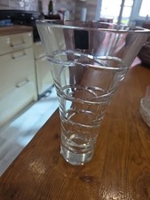 Rockingham crystal vase - rockingham,