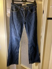 Levi's 629 Women's Blue Jeans Bootcut, Stone Wash, Size W32 L30