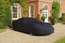 Waterproof and Breathable Outdoor Car Cover, Size XL, Black/Grey, Used