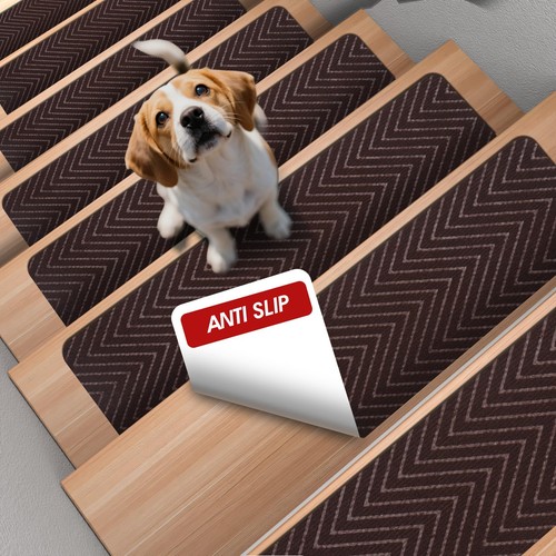 Carpet stair treads - treads, non