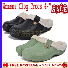 Warm Clogs adult Womens Ladies