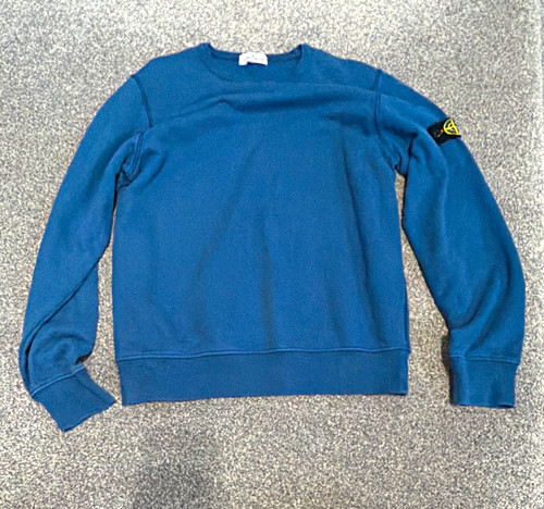 Stone island blue cotton - island,