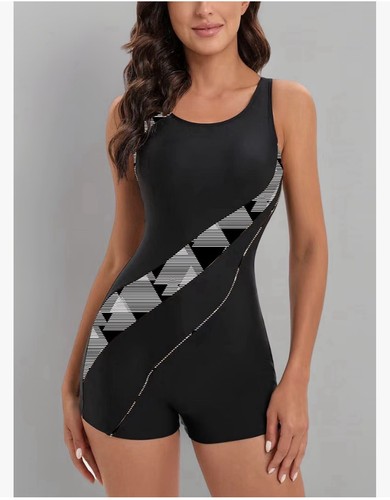 Women boyleg one piece - boyleg,