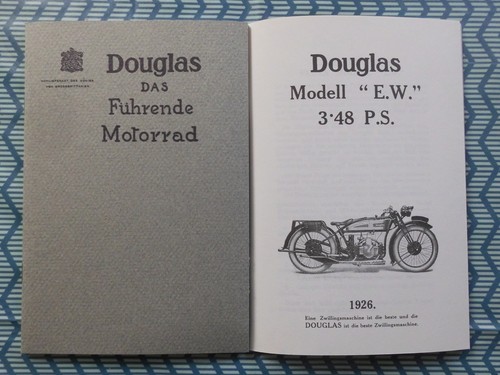Douglas motorcycle brochure - douglas,