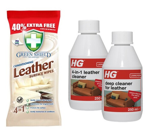 Leather cleaning and care - care, kit