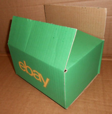 Ebay branded packaging small cardboard boxes (14.98cm x 19.98cm x 9.98cm) Qty 10