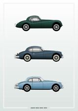 POSTER - JAGUAR XK EVOLUTION -