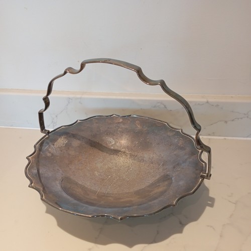 Silver plate epns handled - silver,