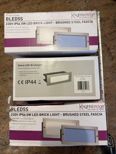Led recessed brick lights - 3,