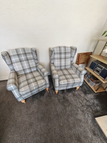 Pair dunelm wingback - pair,
