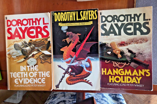 Dorothy sayers 3 vintage - l.,